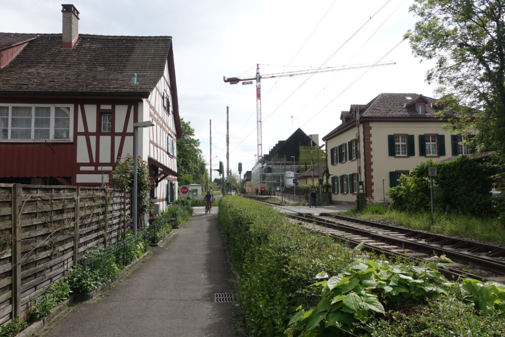 Testplanung S-Bahn Doppelspurausbau Riehen BS