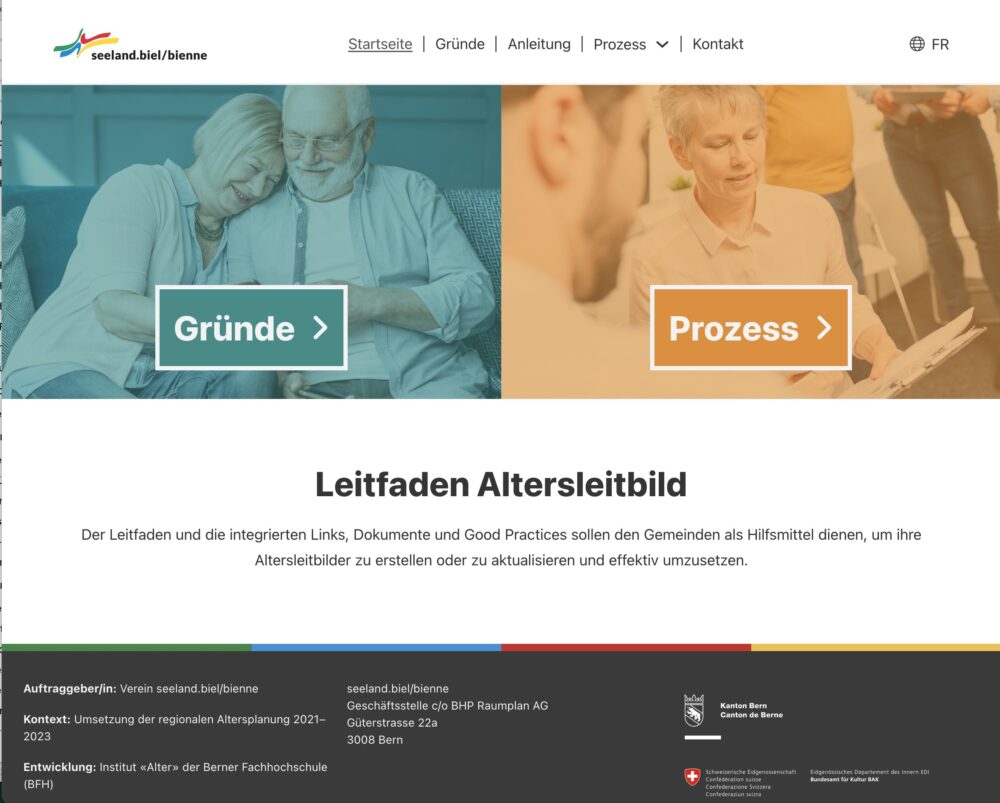 1 Regionale Altersplanung Leitfaden